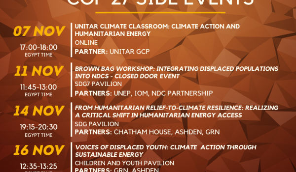 COP 27 Events