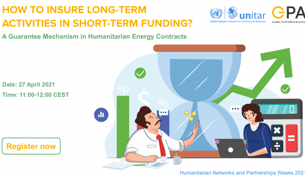 How to insure long-term activities in short-term funding? A Guarantee Mechanism in Humanitarian Energy Contracts