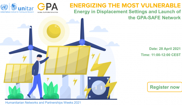 Energizing the most vulnerable: a briefing session on energy in displacement settings and launch of the Implementer-network